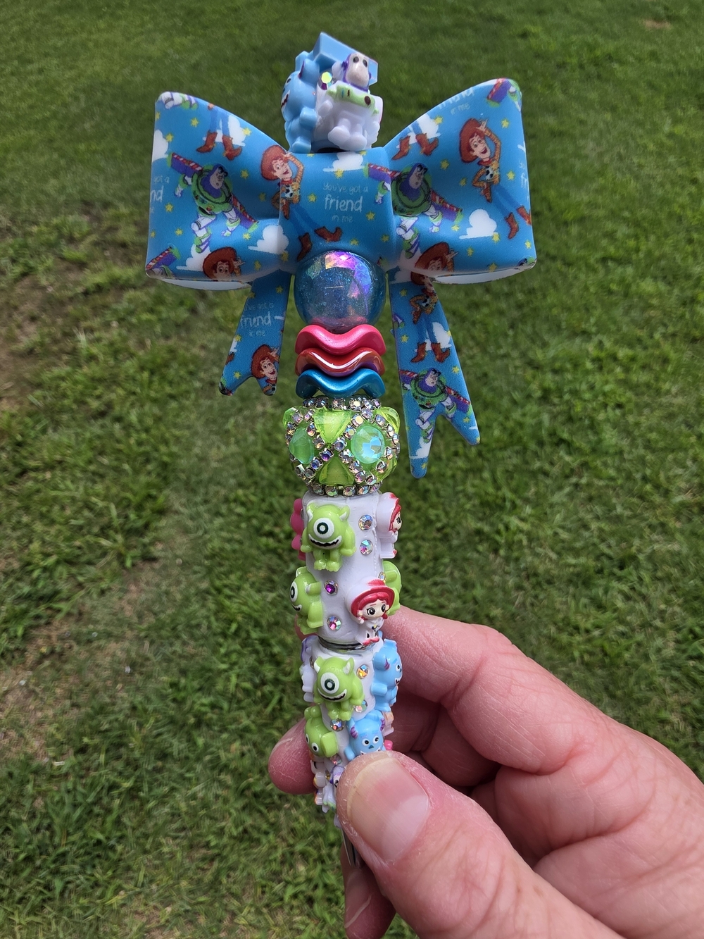 Toy Story Character Clay Pen.  New..black Ink With Refills